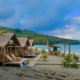 Pantai Mifolafi (Foto: Ilustrasi AI)