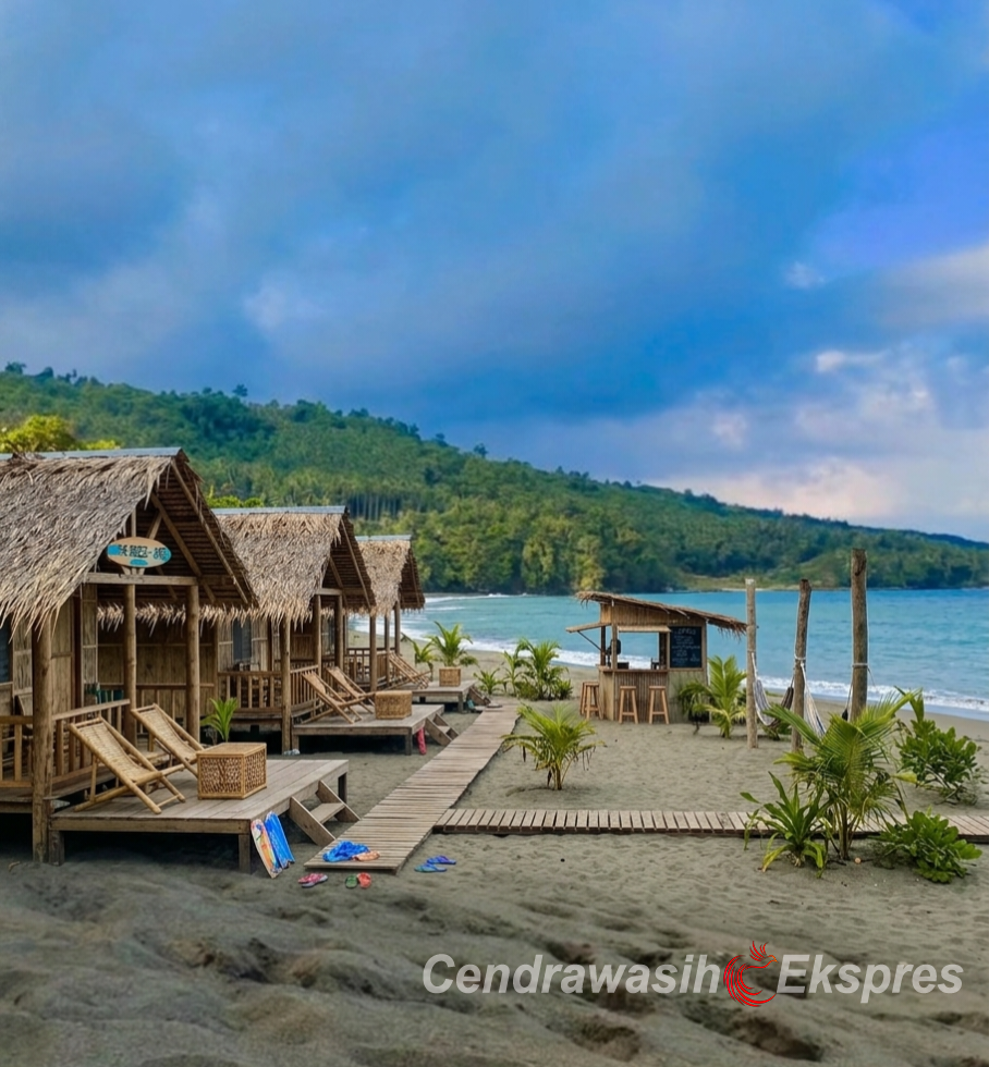 Pantai Mifolafi (Foto: Ilustrasi AI)